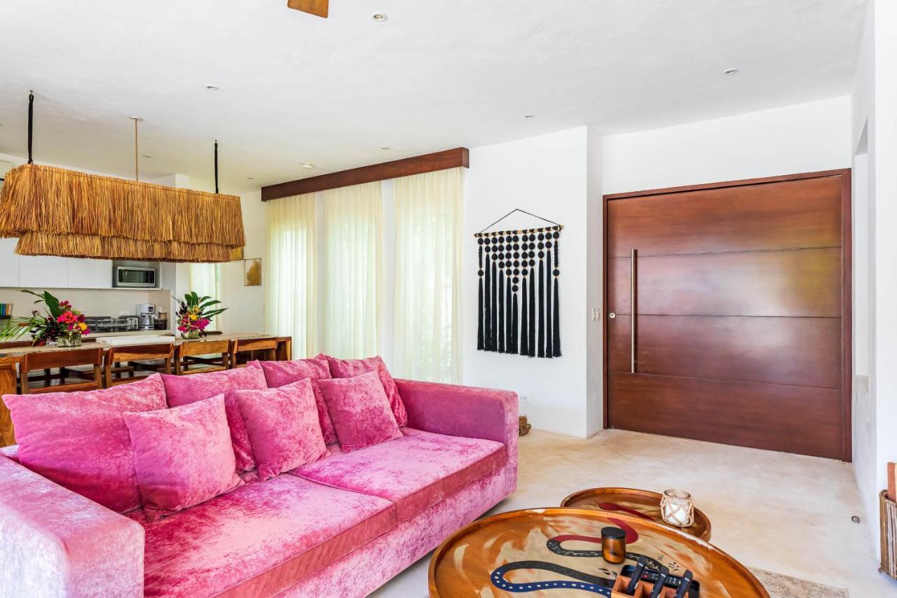 Villa Ek'Balam & Villa Flamingo, Luxury Villas, Private Pool, Private Garden, Jacuzzi, 24H Security トゥルム エクステリア 写真